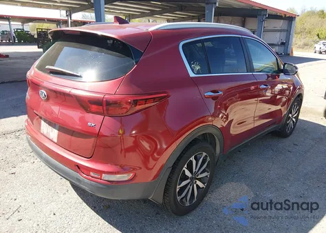 2018 Kia Sportage Ex из США, поврежденный, VIN KNDPN3AC4J7354929